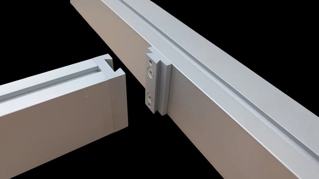 Patent-pending interlocking assembly system