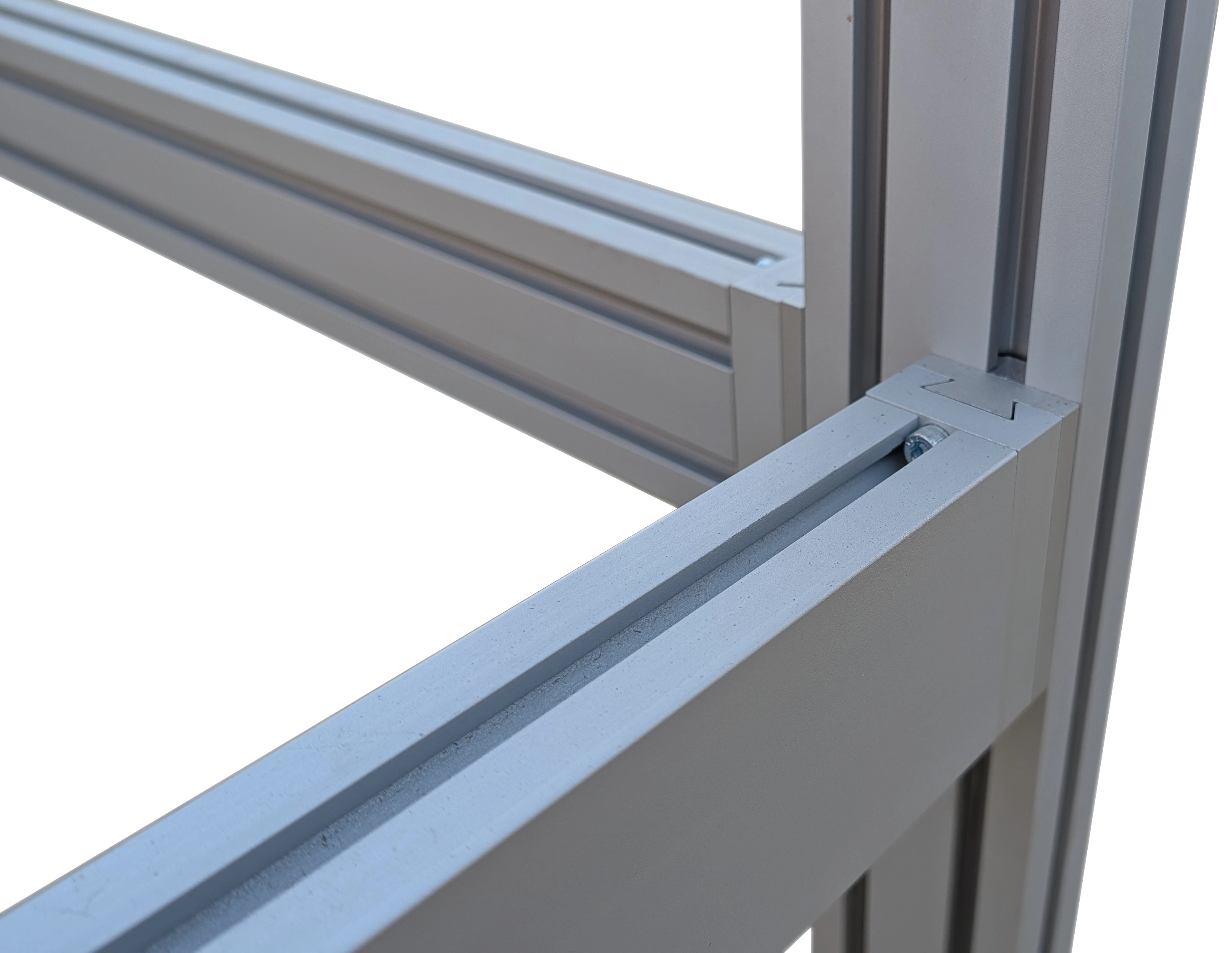 All-aluminum CNC frame construction
